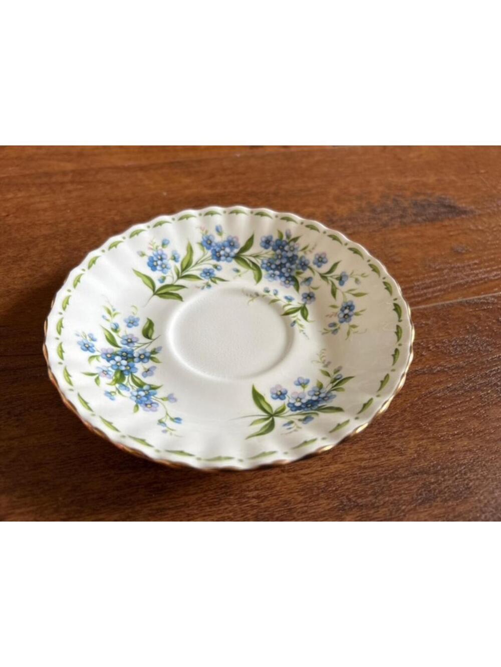 Royal Albert Forget-Me-Not Floral Saucer Plate